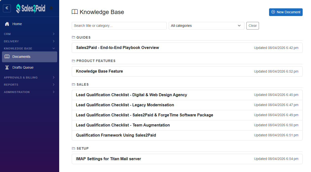 Knowledge Base