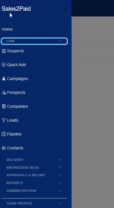 Navigation Menu